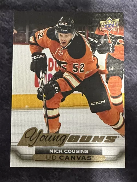 2015-16 Upper Deck Young Guns Canvas C225 Nick Cousins Philadelphia Flyers