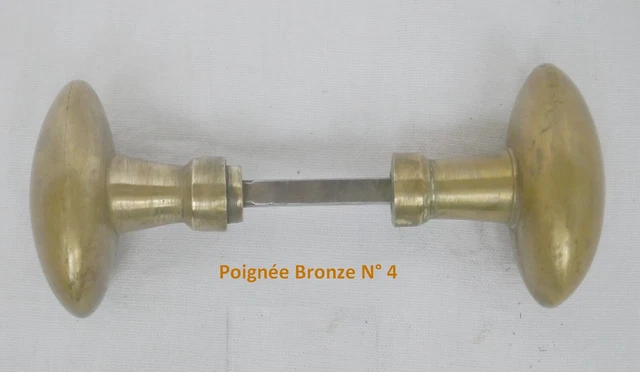 Plomdeur Fournier, superbe ancienne poignée de porte en