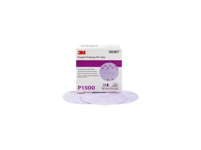 3m Purple Finishing Film Disc 1500