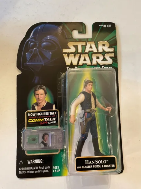 Star Wars Kenner The Power of the Force Han Solo Neu + OVP (K055)