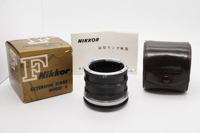 [ Mint en Boîte Étui ] Nikon K1 K2 K3 K4 K5 Extension Tube Bague K Set De Japon
