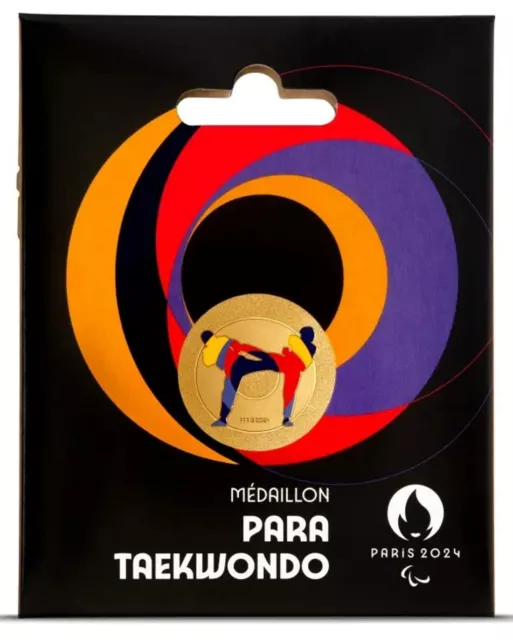 NEW ! FRANCE 2023 Olympic Paris 2024 Para Taekwondo New Colored New