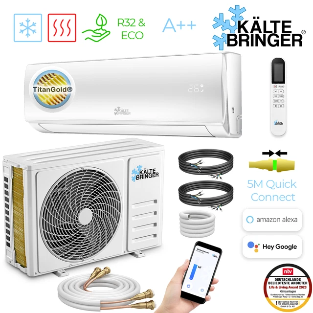 Duo Split Klimaanlage Quick Connect