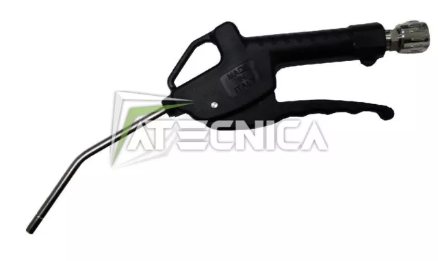 Pistola Di Soffiaggio Aria Compressa Fiac 1151/U Per Compressori Canna Curva