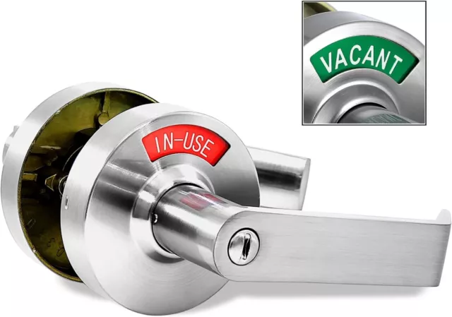 Vizilok Large GRADE 2 Commercial Privacy Indicator Lock Lever Handle