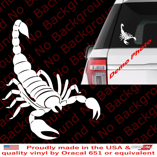 Scorpion Sticker Vinyl Decal Zodiac Desert Scorpio for Truck Bumper Car AM031