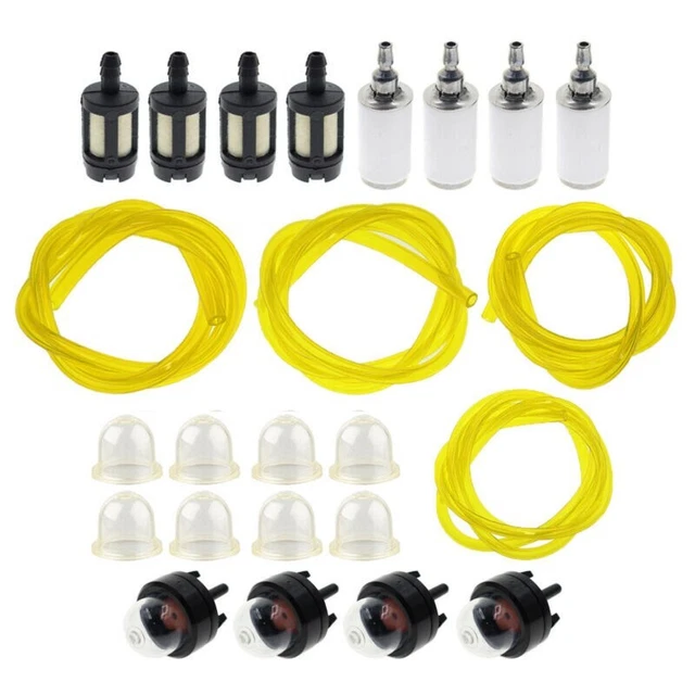 URAQT Tuyau D'essence Kit Conduite de Carburant, 2 Mètre 8mm Tuyau de URAQT Tuyau D'essence Kit Conduite de Carburant, 2 Mètre 8mm Tuyau de