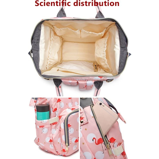 LEQUEEN Mummy Maternity Diaper Backpack Waterproof Travel Baby Nappy Large Bag 8