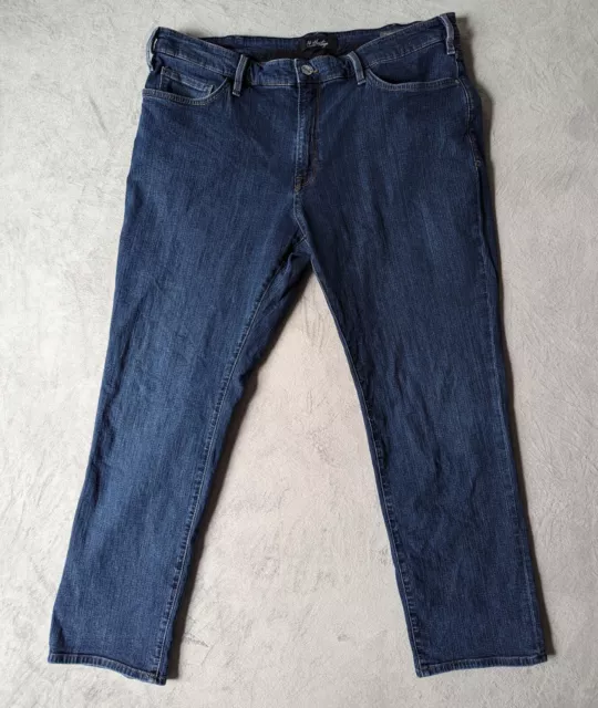 34 Heritage Jeans Mens Size 40x30 Blue Charisma Comfort Classic Dark Wash Denim