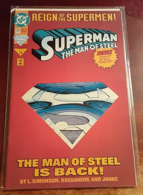 Superman: The Man Of Steel #22, DC Comics, June 1993 #13
