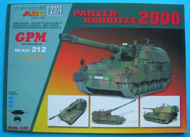 GPM 212 (1/2004) - Deutsche 155 mm selbstfahrende Haubitze Panzerhaubitze 2000