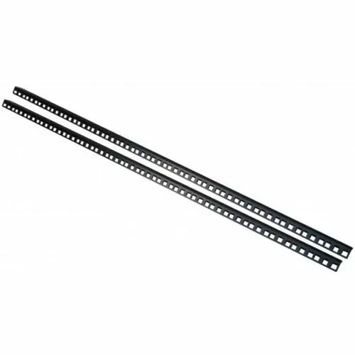 PENN ELCOM  2x 19U  STEEL RACK STRIP -  SOLD IN PAIRS