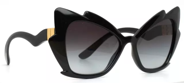 DOLCE AND GABBANA DG6166 501/8G Black Womens Butterfly Gradient ...