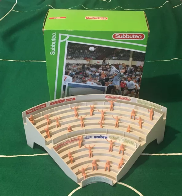 Subbuteo Corner Terrace (Grey) with Supporters (61218) Boxed