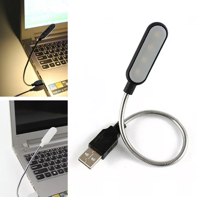 Mini USB LED Licht Flexible Bright Notebook Tragbare Lampe PC Computer Lapto.ko