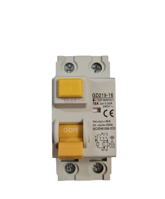 INTERRUTTORI MEGNETOTERMICI DIFFERENZIALI SALVAVITA 1 MOD 1P N 10A 16A 20A 25A - Foto 11