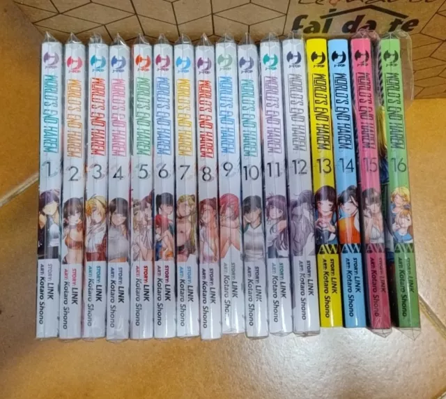 World's End Harem - da 1 a 16 - sequenza completa manga Ecchi Hentai - J-Pop