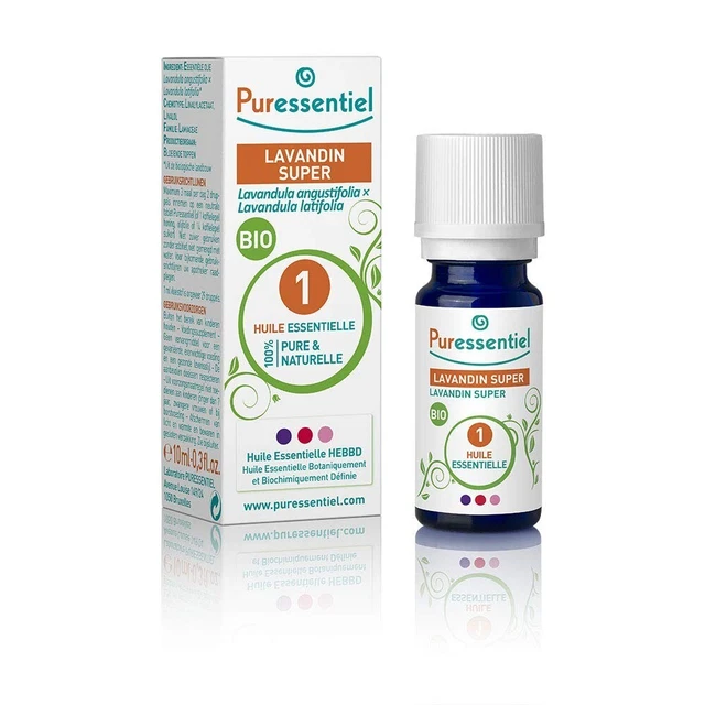 Puressentiel - Huile Essentielle Lavandin Super - Bio - 100% Pure Et Naturelle -