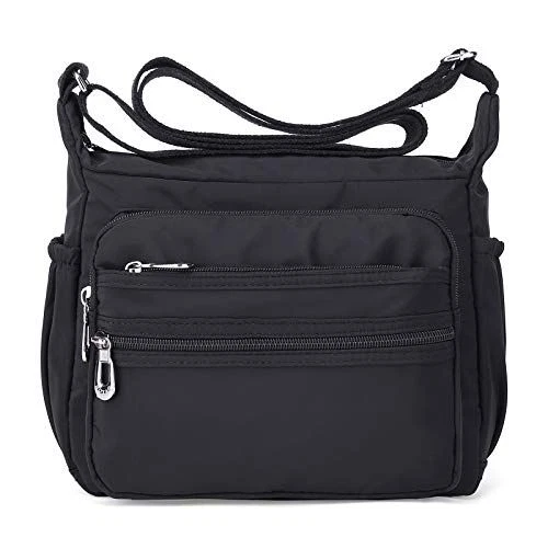 NOTAG Crossbody Bag for Women Waterproof Shoulder Large, Black