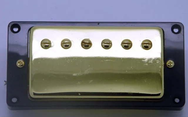 Nuevo - Humbucker Silenciosos - Mástil - Oro - 7,5k para Cualquier Guitarra