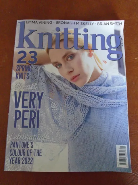 'Knitting'  The  Knitting Magazine  No. 231 May 2022 Very Peri