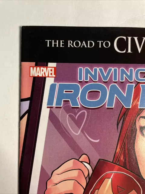 Invincible Iron Man #10 (2016) 9.4 NM 2nd Printing High Grade 2nd Riri Williams 2