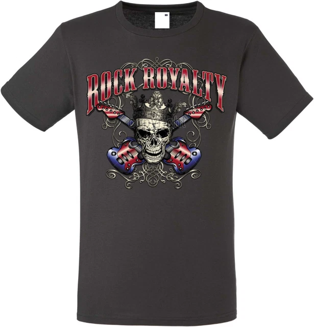 T-Shirt IN Tono di Grafite con Un Gotico Tatuaggio - Vecchio Scuola Gonna