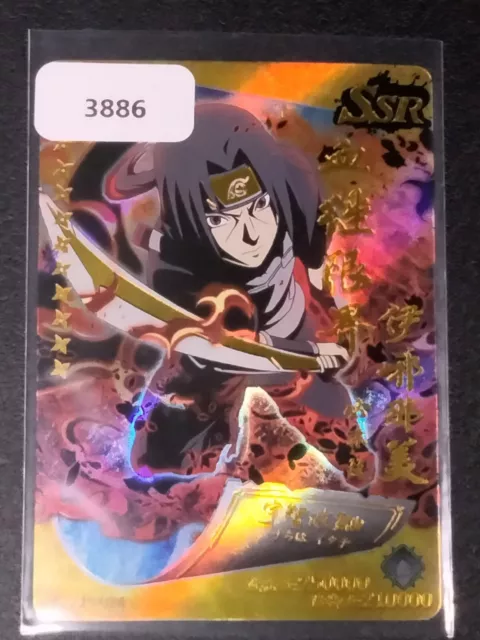 SSR Sasuke Uchiha Naruto Trading Card Anime CCG TCG