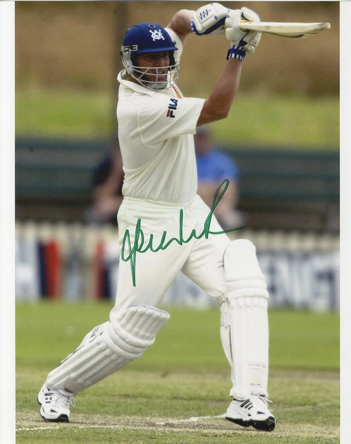 Shane Warne "Australia Test Cricketer" In Person Signed Photo