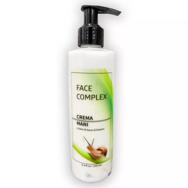 Face Complex Crème Pour Les Mains A Base De Bave D Escargot - 250ML Soins Delle 2