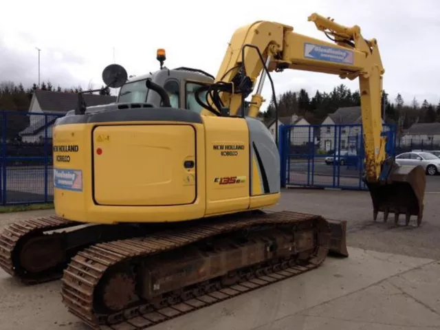 Neuf Holland / Kobelco E135BSR Pelleteuse - Atelier / Service Manuel