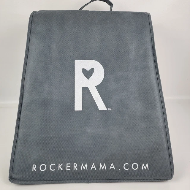 NEW RockerMama Ready Portable Baby Rocker Reduces Back Strain White