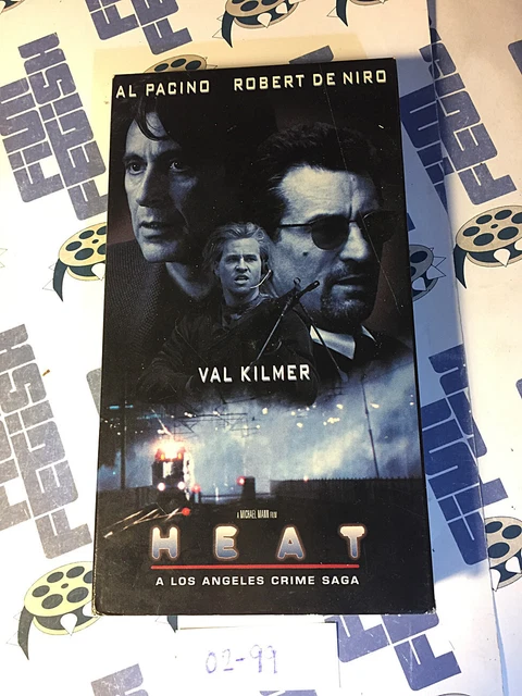 HEAT (VHS, 1996) Robert De Niro, Al Pacino, Tom Sizemore, Jon Voight