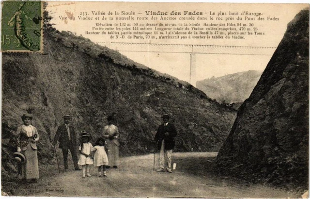 CPA Vallée de la SIOULE - Viaduc des FADES - Le plus haut d'Europe (222061)