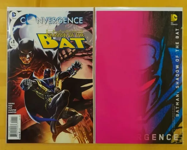 Convergence Batman Shadow Of The Bat - Issues 1 & 2 - 2015 - DC Comics Variant