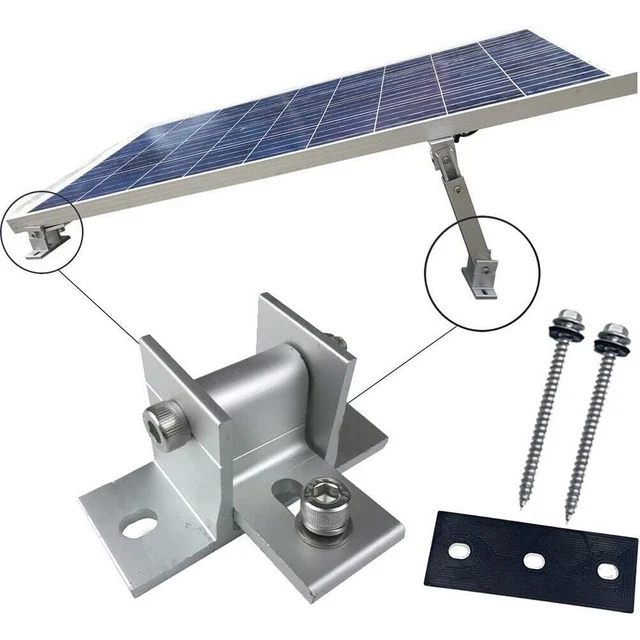 SOLAR PANEL ROTATABLE Elevation With Angle Bracket Roof Mounting PV ...