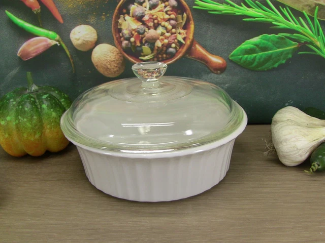 Corningware souffle dish outlet