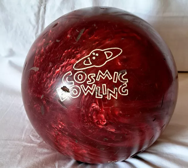 Palla bowling 8 BRUNSWICK - Cosmic Bowling -  U.S.A.  Lbs 8,1769453; kg. 3,709