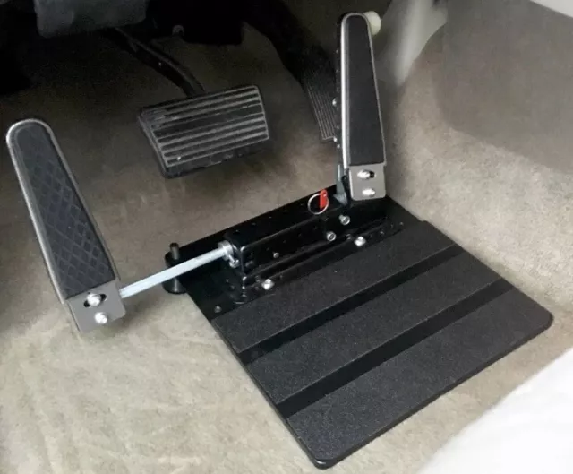 Mobile / Portable Left Foot Accelerator Gas Pedal Handicap Device Aid