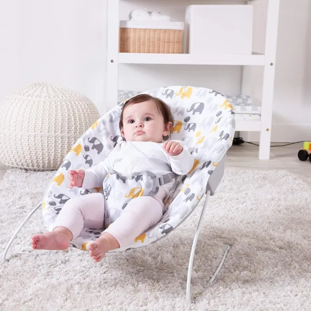 Red Kite Bambino Bouncer Bounce Chair with Elephant Pattern Baby BouncerBINOBNCE
