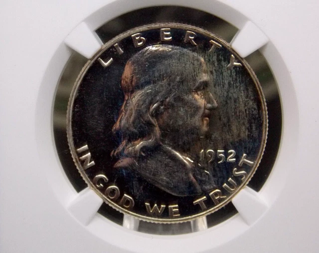 1952 PROOF Franklin Half Dollar 50c NGC PF64 #001 East Coast Coin & Collectables