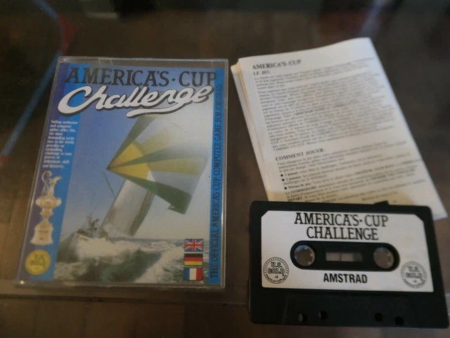 AMSTRAD CPC > GAMESLIST > THE AMERICAS CUP CHALLENGE (c) USGOLD/ARMCHAIR ENTERTAINMENT