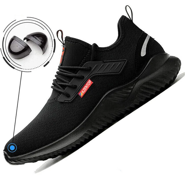 STEEL TOE CAP Work Safety Trainers Mens Womens Boot Shoes Lightweight ...