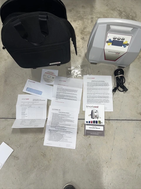 SmartVest SQL Airway Clearance System by Electromed With Carry Case