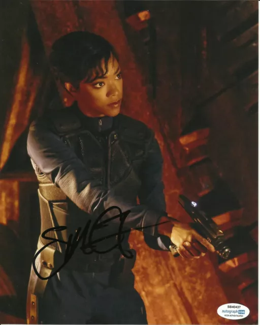 Sonequa Martin-Green Signed Star Trek Discovery Photo  (2) Also Acoa