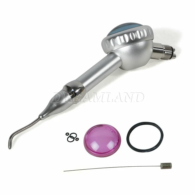 Dental Air Polisher Pulverstrahlgerät – Prophylaxe Handstück Für 4-Loch Anschluss | Zahnreinigungssystem Pulverstrahlgerät Zahnmedizin