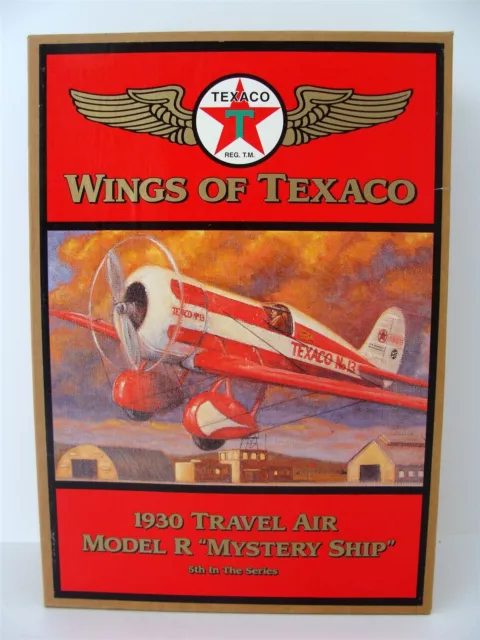 Wings Of Texaco 1930 Travel Air Model R Mystery Ship 5Th In Series Nib