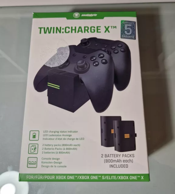 snakebyte Twin:Charge X Ladestation für XBOX One Controller, Neu