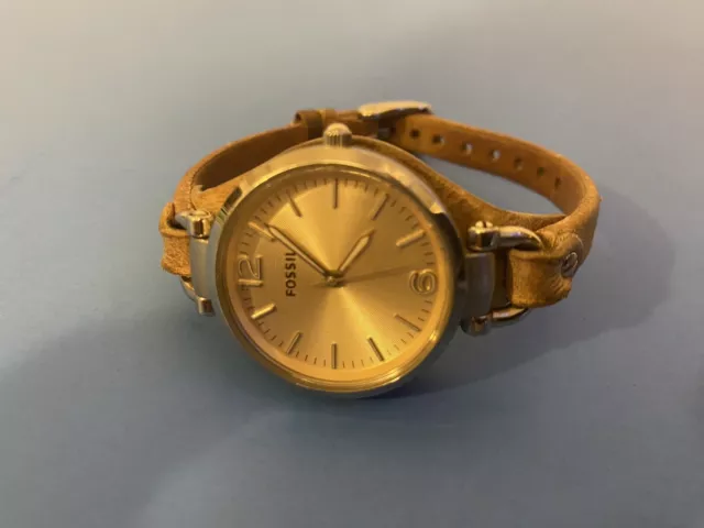 Fossil Georgia Watch Womens ES2830 Needs Battery