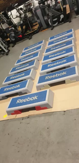 13X REEBOK STUDIO Step Stepper Height Adjustable Commercial Gym Equipment 340.00 PicClick UK